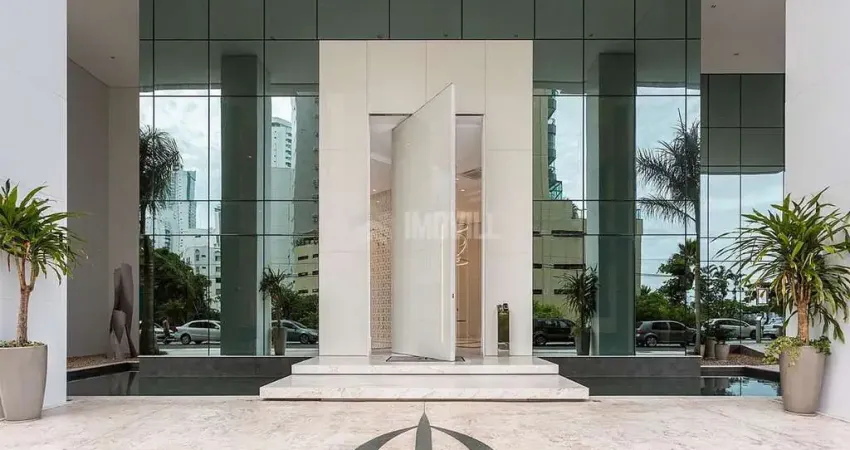 Infinity coast -  alto luxo pronto para morar com 3 suítes e 5 vagas com vista mar definitiva.