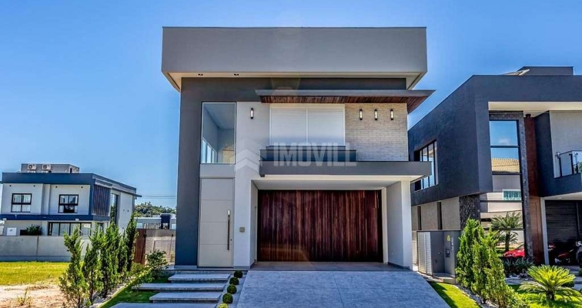 CASA NOVA NO CONDOMÍNIO FECHADO COM 04 DORMITÓRIOS, 04 VAGAS