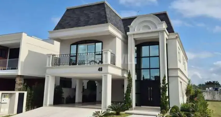 Linda casa luxuosa com 5 suítes no condomínio reserva golf camboriú