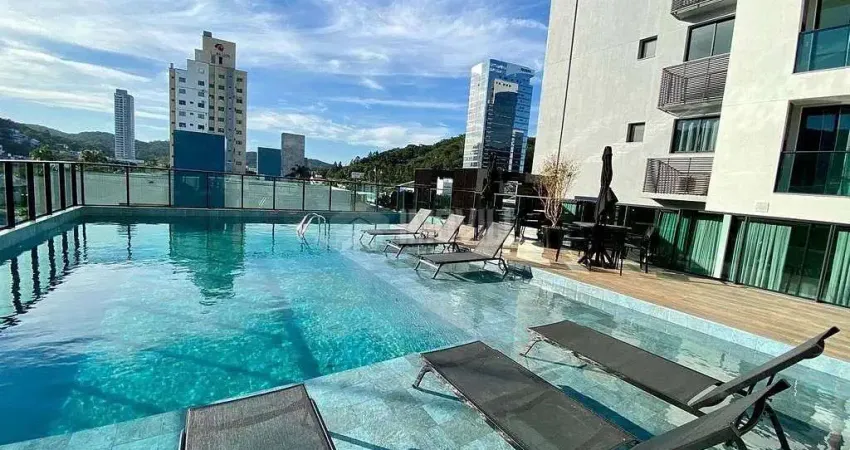 Apto na praia brava com 02 dormitórios sendo 01 suíte vaga privativa com lazer completo no ed brava view