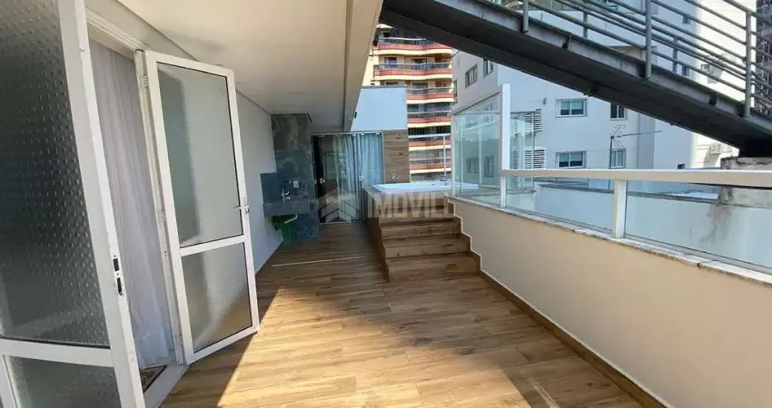 Locação temporada -cobertura frente mar, região central, com 03 dormitórios e 02 vagas