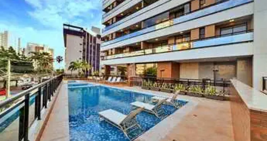 Apto 03 suites 200m2 no edificio park millenium ni cocó 2 vagas ampla sala e varanda ar condicionado