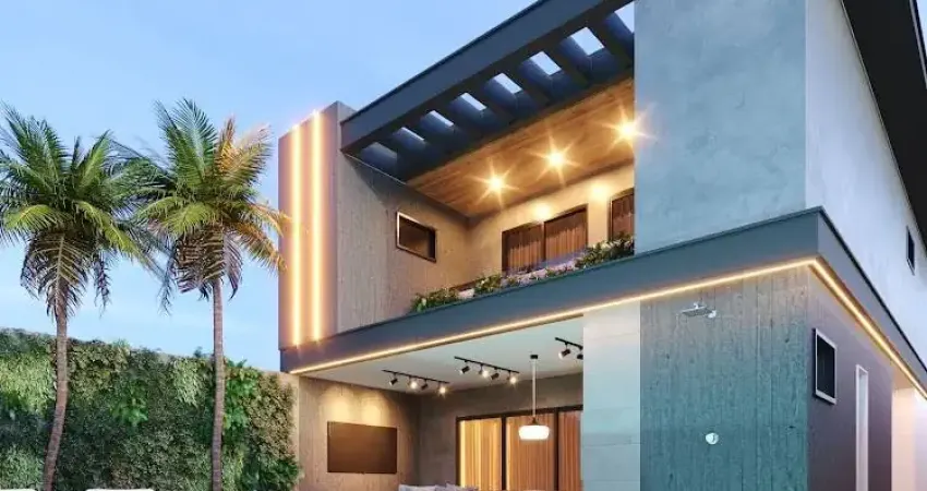 Condominio solaris vitta na aldeota do eusébio casa duplex c/ 04 suites 05 banheiros 196m2 piscina privativa