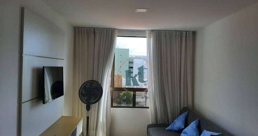 Apartamento com 2 dormitórios à venda, 45 m² por R$ 580.000 - Cabo Branco - João Pessoa/PB