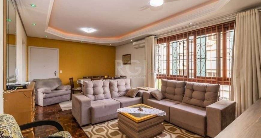 Apartamento 100m² no bairro Farroupilha - semi mobiliado, 3 dormitórios, 1 suíte