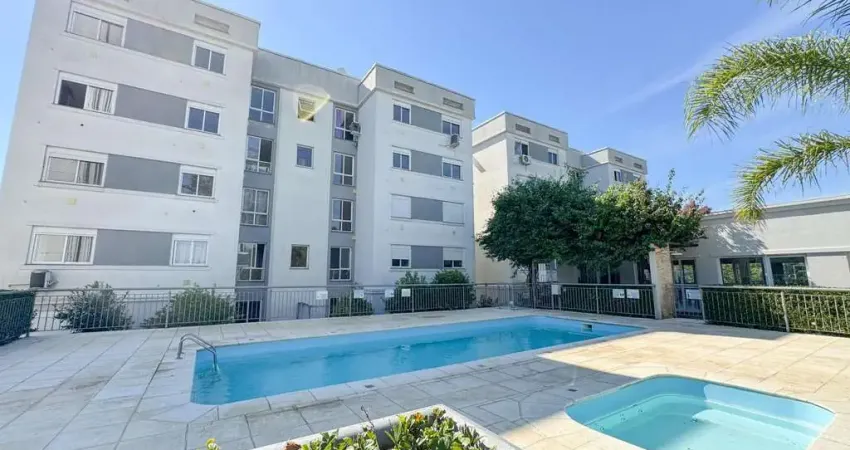 Apartamento com 02 quartos e 01 vaga escriturada no Bairro Lomba do Pinheiro