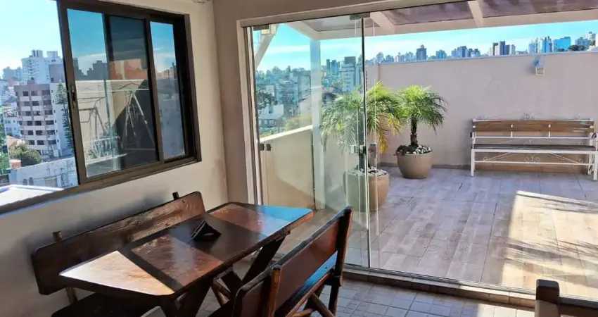 APARTAMENTO COBERTURA COM 02 DORMITÓRIOS, LIVING 02 AMBIENTES COM GARAGEM E BAIX