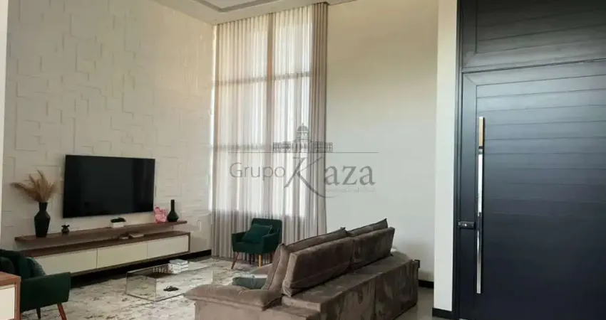 Oportunidade - casa térrea em condomínio - condomínio residencial ecopark bourbon - caçapava - 3 suítes - 263m².