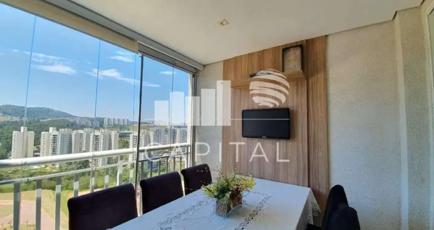 Vendo lindo apartamento com 3 suítes , varanda gourmet , vista permanente edífício reserva alphasitio alphaville