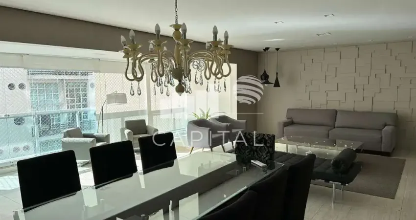 Locação de apartamento mobiliado alto padrão em alphaville