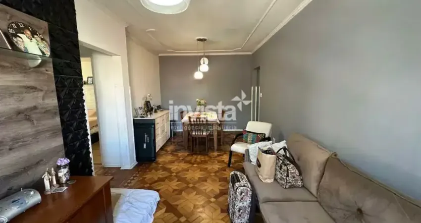 Apartamento com 2 quartos à venda no Encruzilhada, Santos 
