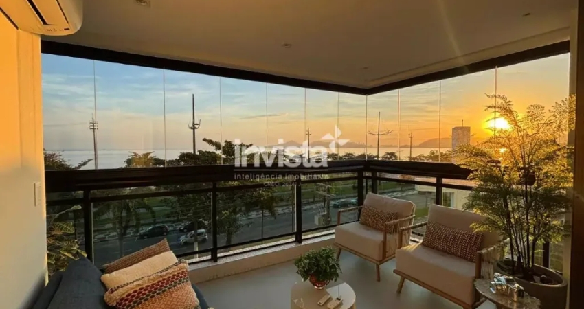 Apartamento à venda na Avenida Bartolomeu de Gusmão, 11, Aparecida, Santos
