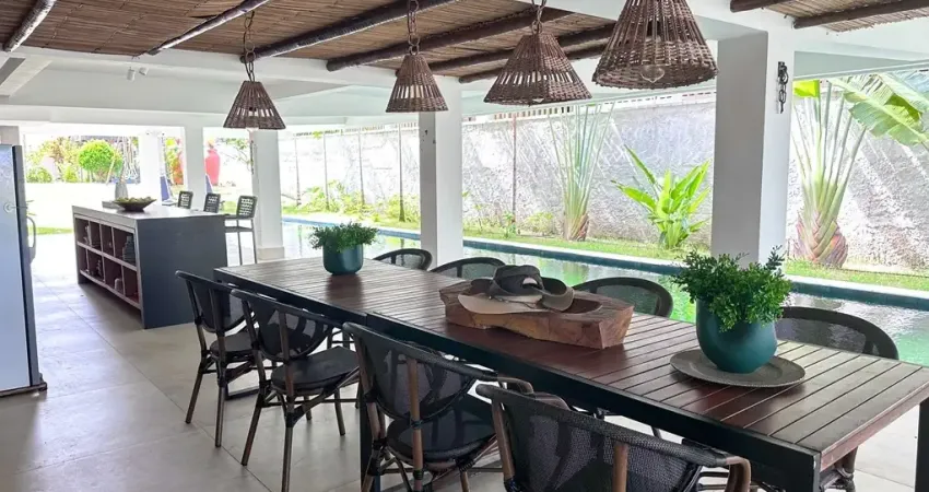 Ref: ca021 - casa à venda, conde, praia de carapibus, 4 quartos, pé na areia