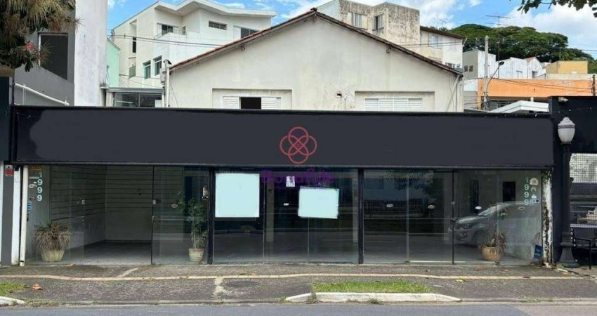 Salão comercial para VENDA localizado na Avenida Nove de Julho, em Jundiaí/SP.