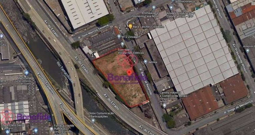 Terreno Comercial à venda, Ipiranga, São Paulo - TE0049.