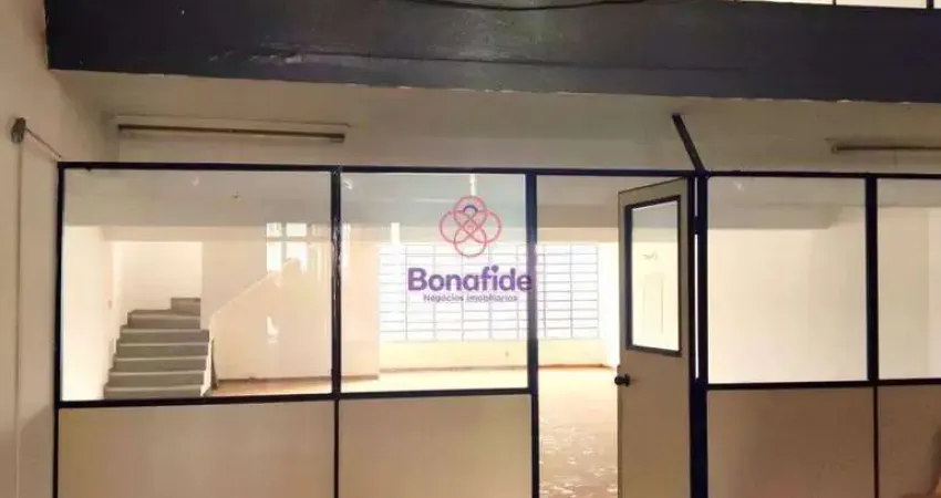 Salão Comercial para locação, Centro, Jundiaí - SL0059.