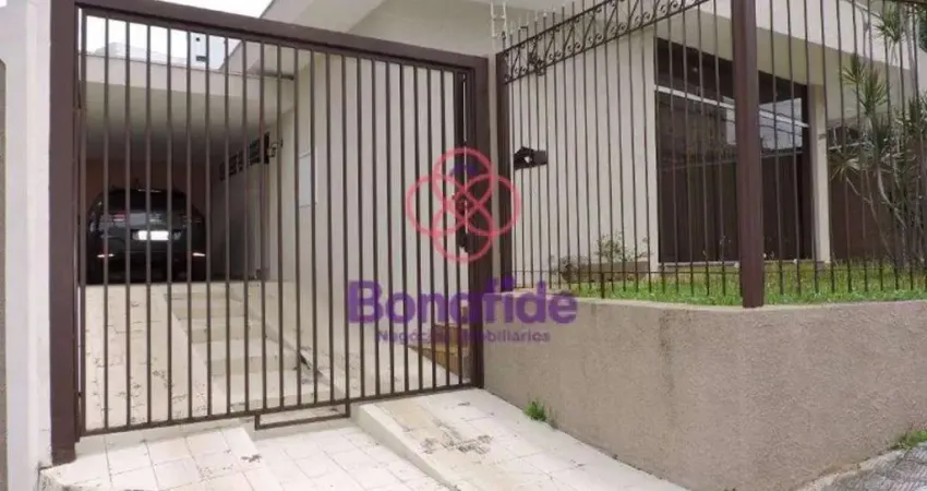 Casa Residencial à venda, Bela Vista, Jundiaí - CA0631.