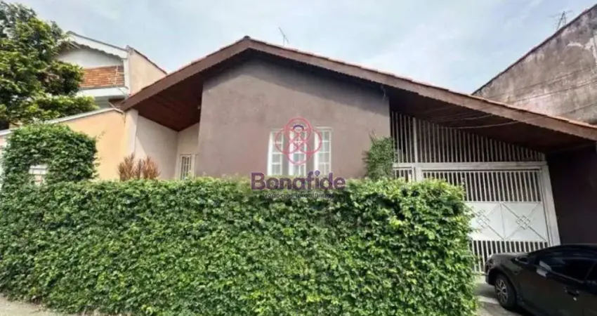 Casa para VENDA localizada no bairro VILA RAFAEL DE OLIVEIRA, em Jundiaí/SP.