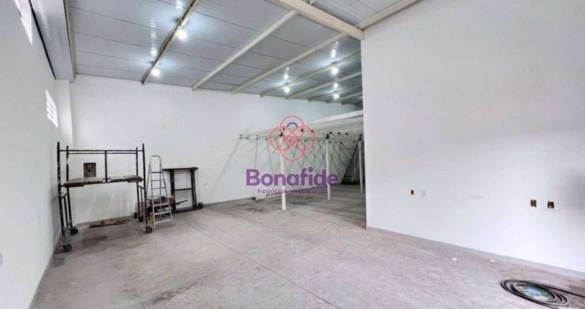 Salão Comercial para locação, Vila de Vito, Jundiaí - SL0164.