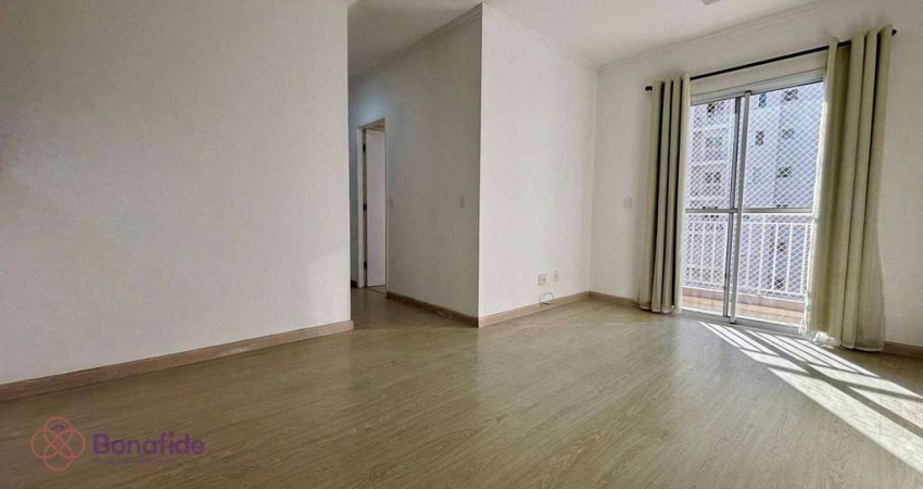 Apartamento com 3 dormitórios para alugar, 71 m² por R$ 3.665,00/mês - Jardim das Samambaias - Jundiaí/SP