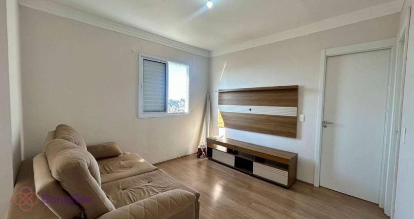 Apartamento com 2 dormitórios para alugar, 61 m² por R$ 3.622,56/mês - Parque União - Jundiaí/SP