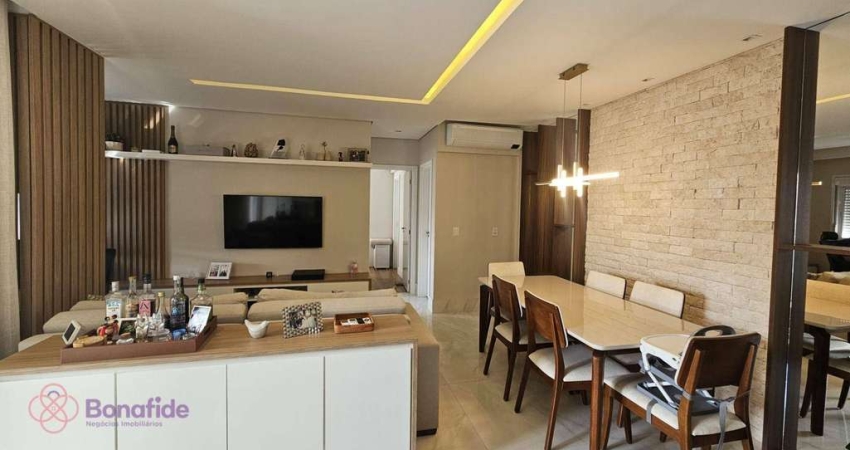Apartamento com 2 dormitórios para alugar, 69 m² por R$ 4.573,69/mês - Medeiros - Jundiaí/SP
