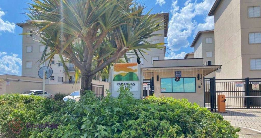 Apartamento com 2 dormitórios para alugar, 60 m² por R$ 2.685,77/mês - Medeiros - Jundiaí/SP