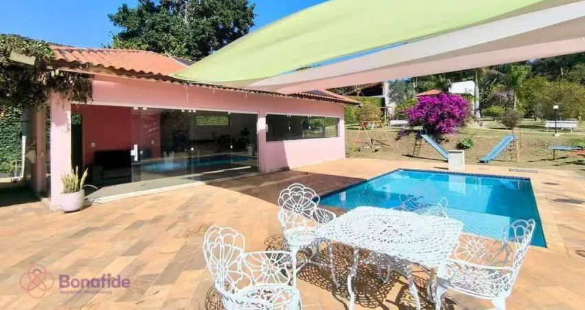 Chácara com 5 dormitórios para alugar, 5000 m² por R$ 9.388,00/mês - Vale dos Cebrantes - Jundiaí/SP