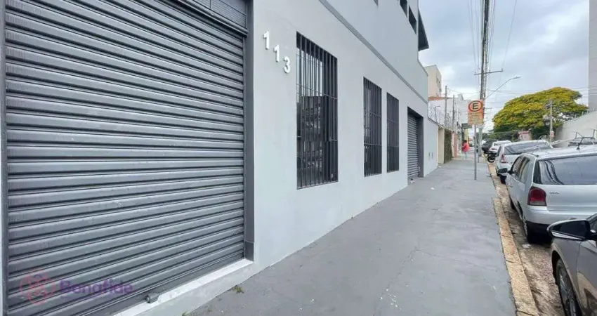 Salão para alugar, 120 m² por r$ 5.000,00/mês - vila arens ii - jundiaí/sp