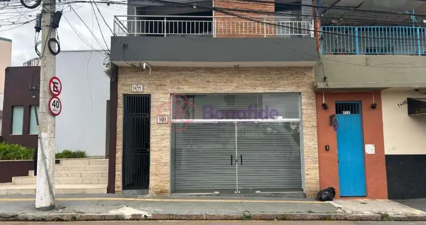 Salão comercial para locação localizado na rua do retiro, em jundiaí/sp.