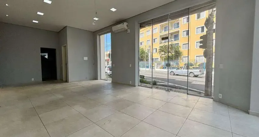 Salão para alugar, 127 m² por r$ 3.590,00/mês - jardim pitangueiras i - jundiaí/sp