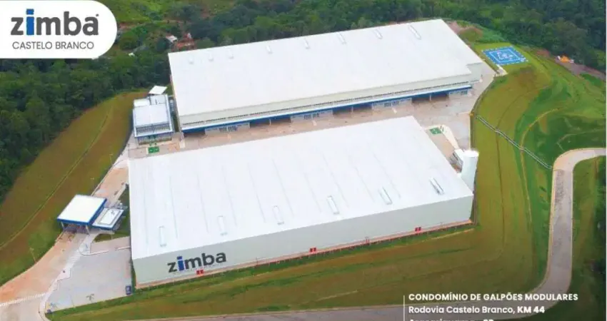 Galpão para alugar, 1684 m² por r$ 49.396,30/mês - lagoa - araçariguama/sp