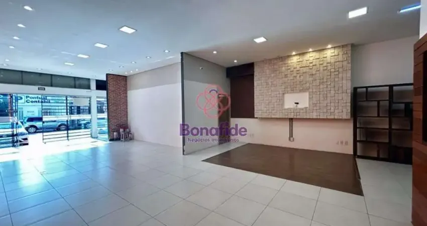 Salão comercial para locação, vila vianelo, jundiaí - sl0065.
