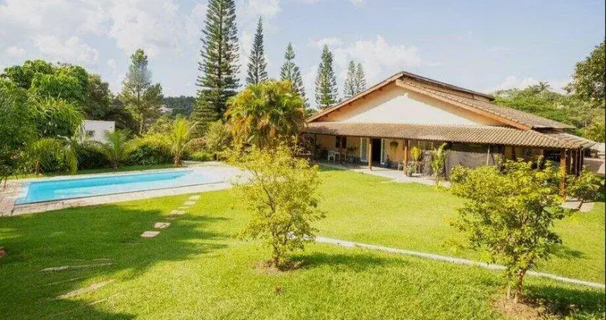 Chácara com 4 dormitórios à venda, 2500 m² por r$ 2.500.000,00 - chácara morada mediterrânea - jundiaí/sp