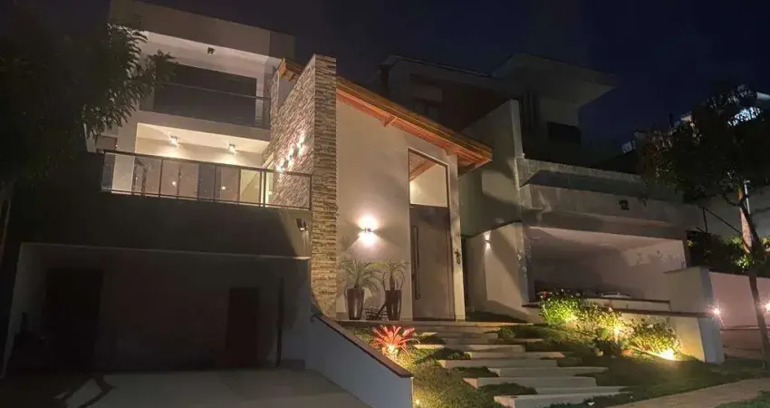 Casa com 4 dormitórios à venda, 340 m² por r$ 3.600.000,00 - loteamento brisas do lago - jundiaí/sp