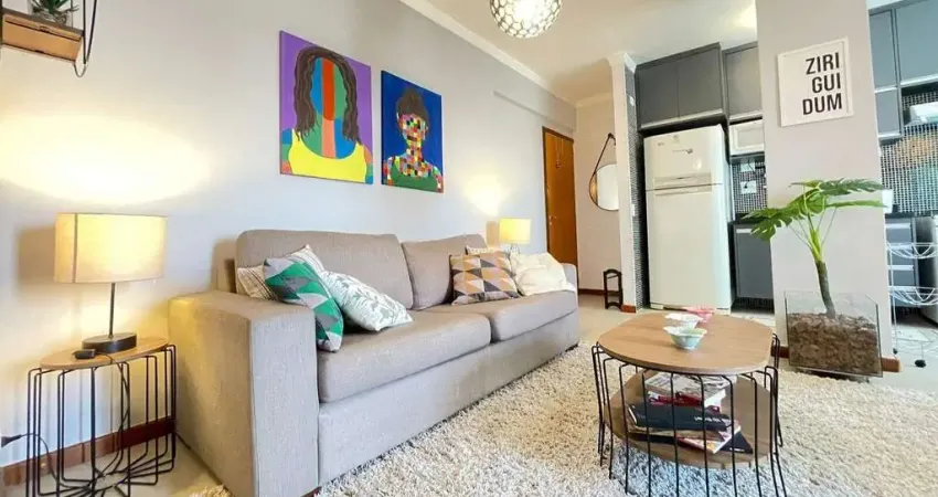 Apartamento mobilado com 2 dormitórios à venda, 52 m² por r$ 420.000 - vianelobonfiglioli - jundiaí/sp