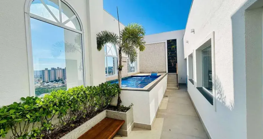 Cobertura com 3 dormitórios à venda, 242 m² por r$ 2.860.000,00 - jardim campos elísios - jundiaí/sp