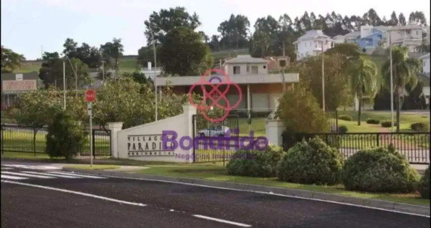 Terreno em condomínio fechado à venda na Rua Trieste, Condominio Residencial Paradiso, Itatiba