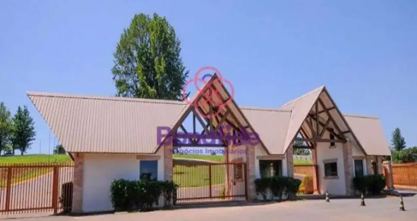 Terreno em condomínio fechado à venda na Avenida Alberto João Luchesi, Caxambu, Jundiaí