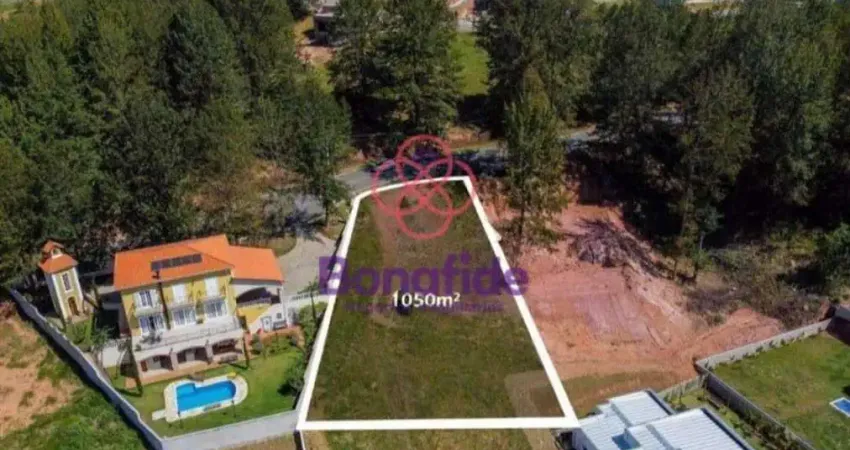 Terreno em condomínio fechado à venda na Avenida Alberto João Luchesi, Caxambu, Jundiaí