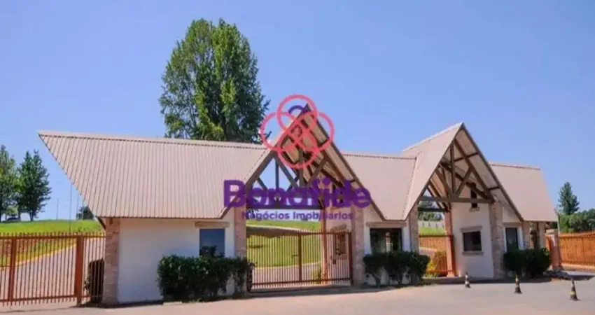 Terreno em condomínio fechado à venda na Avenida Alberto João Luchesi, Caxambu, Jundiaí