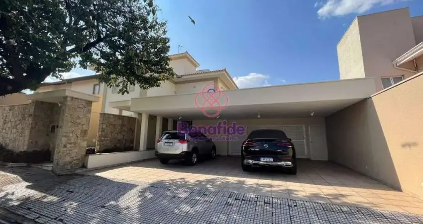 Casa residencial à venda, jardim santa teresa, jundiaí - ca1335.