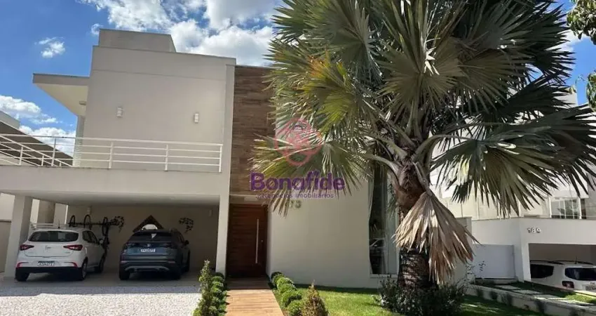 Casa residencial à venda, condomínio reserva da serra, jundiaí - ca1084.