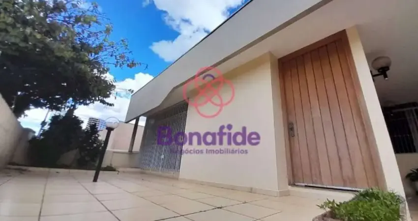 Casa residencial à venda, chácara urbana, jundiaí - ca1083.