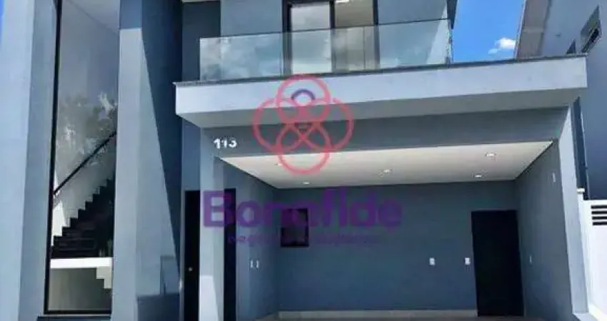 Casa residencial à venda, loteamento reserva ermida, jundiaí - ca1044.