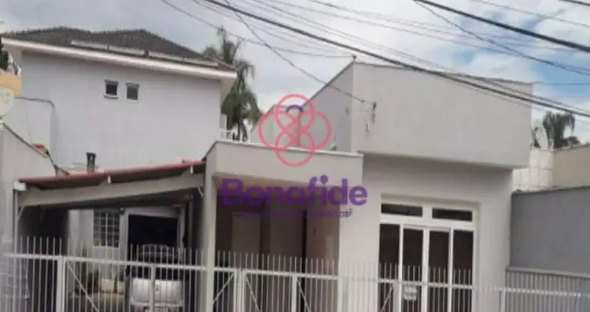 Casa residencial à venda, jardim carlos gomes, jundiaí - ca1000.