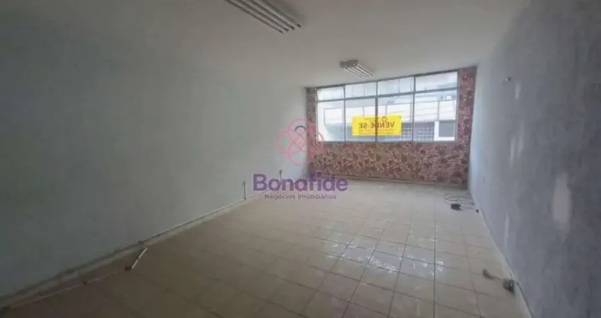 Sala comercial à venda na Rua Siqueira de Moraes, Centro, Jundiaí