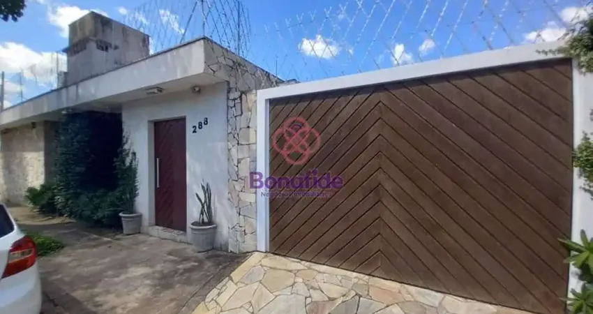 Casa residencial à venda, vila municipal, jundiaí - ca0926.