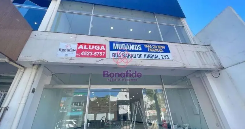 Ponto comercial à venda na Rua Baronesa do Japi, Bela Vista, Jundiaí