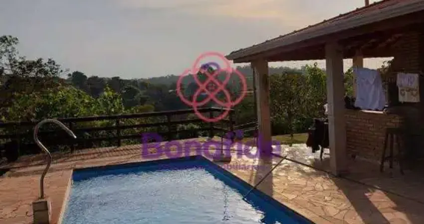 Chácara residencial à venda, chácaras novo hamburgo, campo limpo paulista - ch0054.